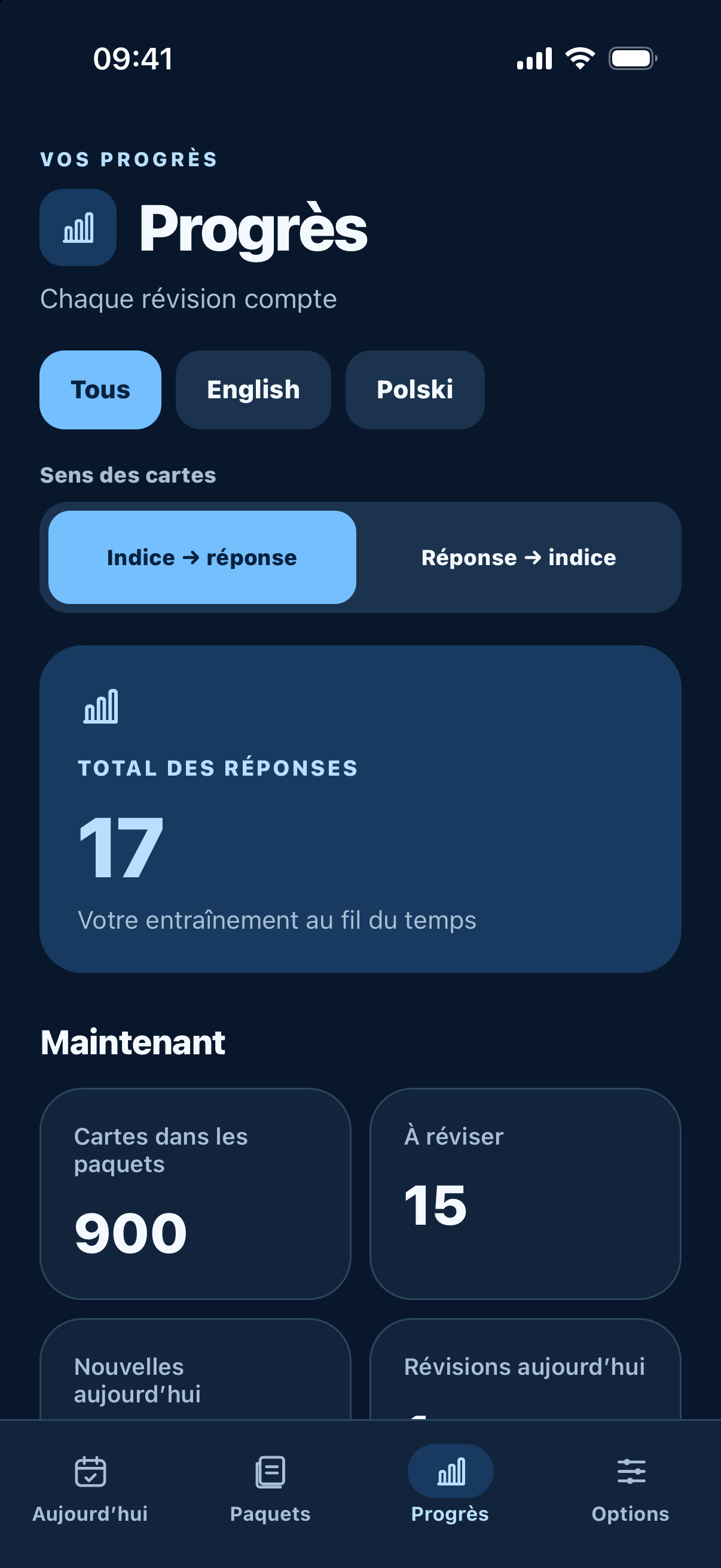 FlashFree — Suivez vos progrès.